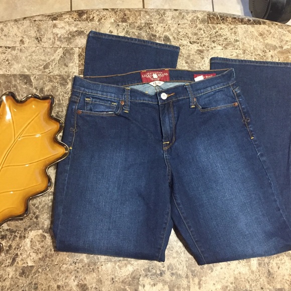 Lucky Brand Denim - Lucky brand. Dark wash Sofia boot jeans SZ 12/31